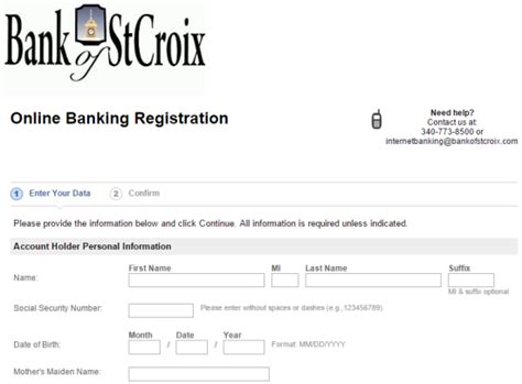 bank of st croix login