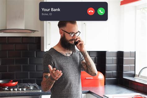 bank phone call