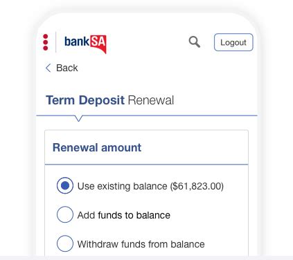 bank sa term deposit