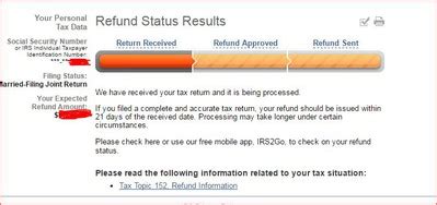 bank sent refund back to irs