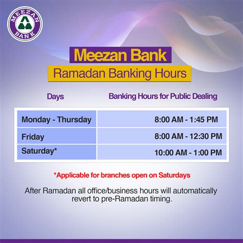 bank timing in ramadan 2024
