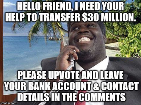bank transfer to nigerian friend