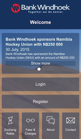 bank windhoek internet banking fees