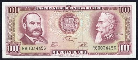 Uang kertas Peru