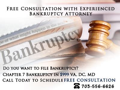 bankruptcy lawyer maryland free consultation
