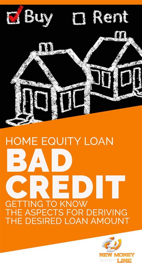 banks that give home equity loans with bad credit