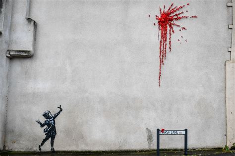 banksy first art piece