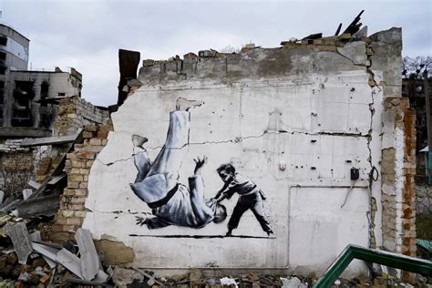 banksy mural ukraine