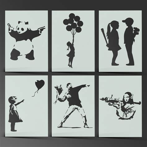 banksy stencil