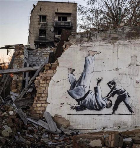 banksy street art ukraine