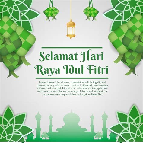 Banner Ucapan Idul Fitri