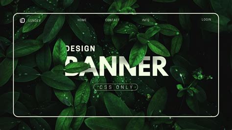 Banner Design Html Css