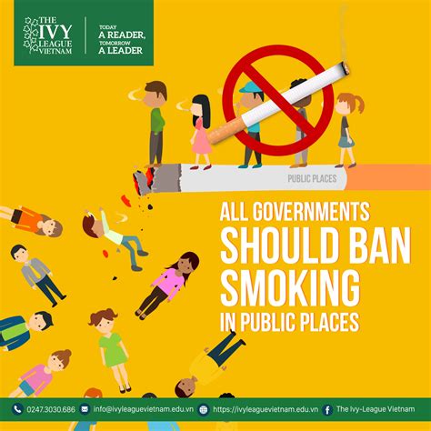 banning smoking in public places