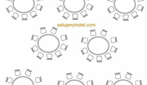 Banquet Table Setup Diagram Plan Space Layout Use This Software To Lay Out