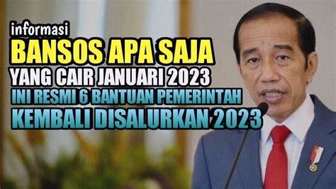 bantuan pemerintah 2023 apa saja