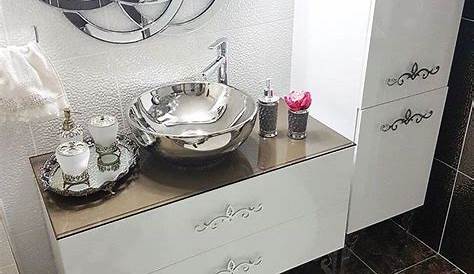 Dekoratif Bazalt Çanak Lavabo Modelleri Banyo Dekorasyon