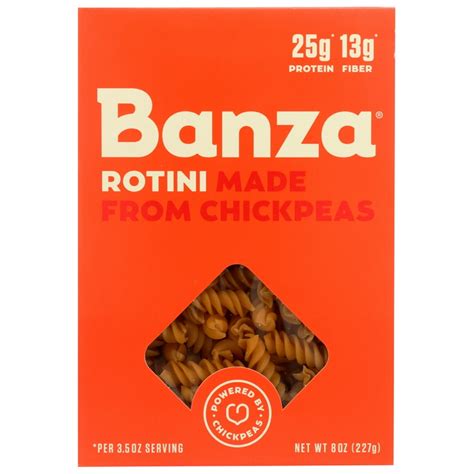 banza spaghetti made from chickpeas