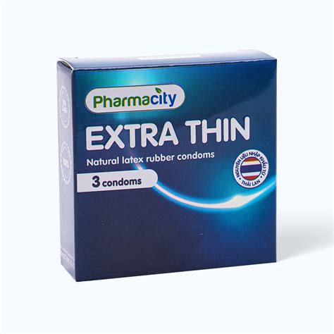 bao cao su pharmacity extra thin