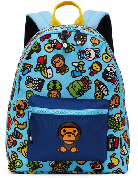 Bape Backpack Blue