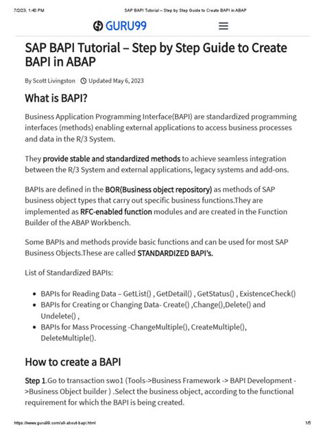 Bapi_Document_Create2 Sample Code
