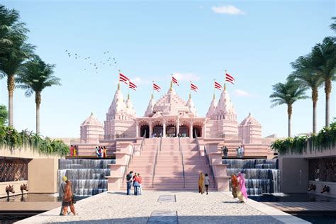 baps hindu mandir abu dhabi photos