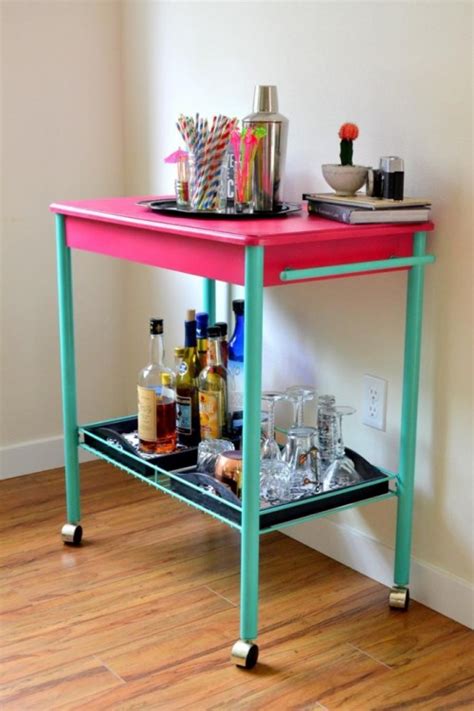 Bar Cart Makeover