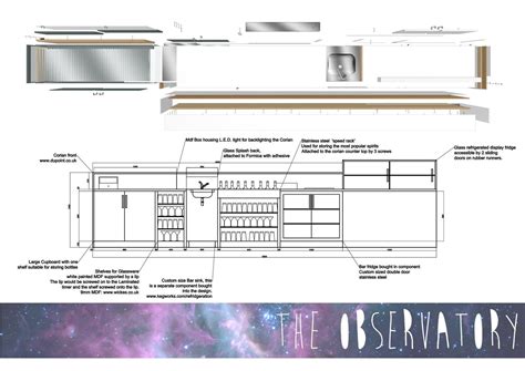 Bar Counter Plans