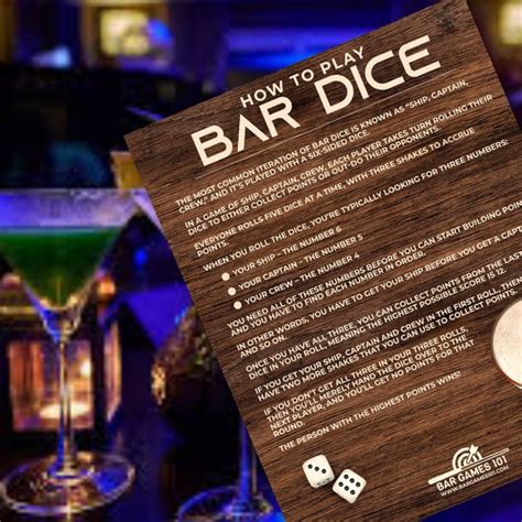 Bar Dice Game Rules