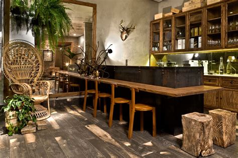 Bar Estilo Rustico Moderno