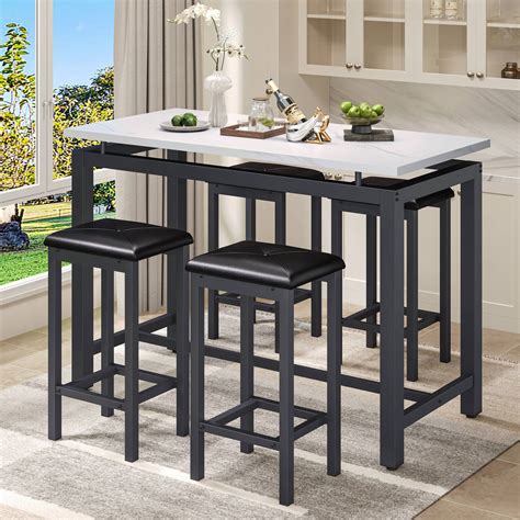 Bar Height Dining Table Set Size