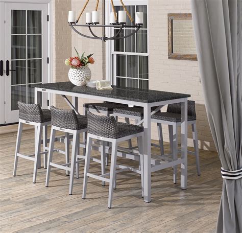 Bar Height Rectangular Table And Chairs