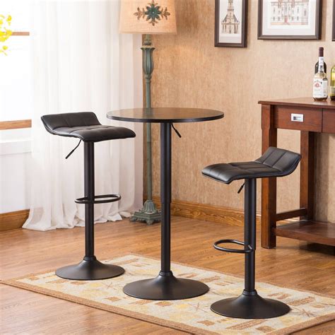 Bar Height Table Black