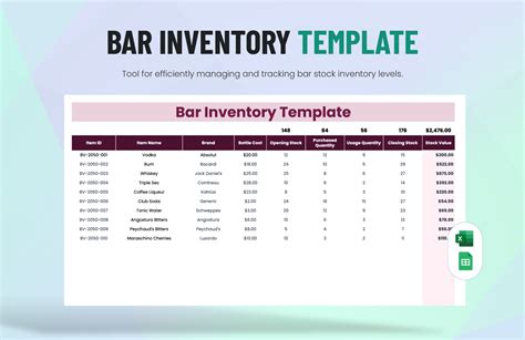 Daily Bar Inventory How to create a Daily Bar Inventory? Download