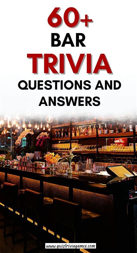 Bar Question Games