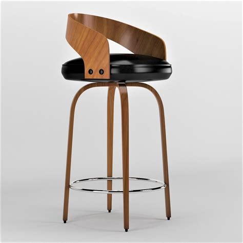 bar stool free 3d model