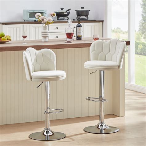 Bar Stool Modern White