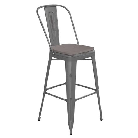 Bar Stool With Back Target