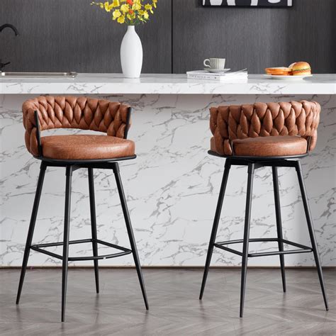 bar stools counter height set of 2