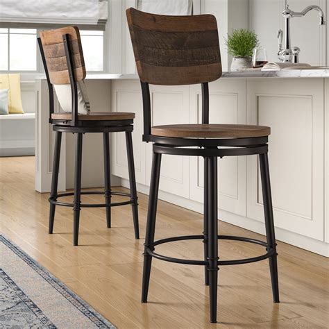 Bar Stools For Rustic Kitchen