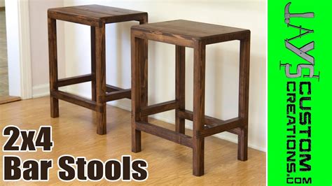 Bar Stools Made From 2X4