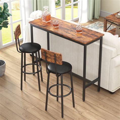 Bar Stools With Table Set