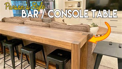 Bar Table Console Table