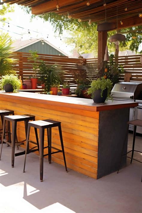 Things to consider when building your patio bar
