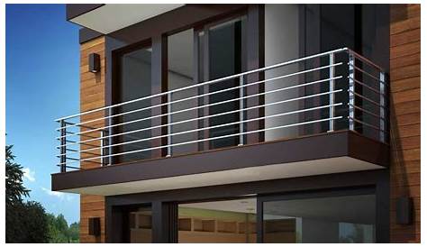 Barandas De Hierro Para Balcones Modernos REJAS PARA BALCONES ® Terrazas • Casas • Modelos【DISEÑOS】