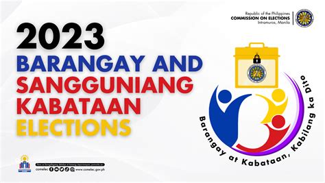 barangay election 2023 official logo