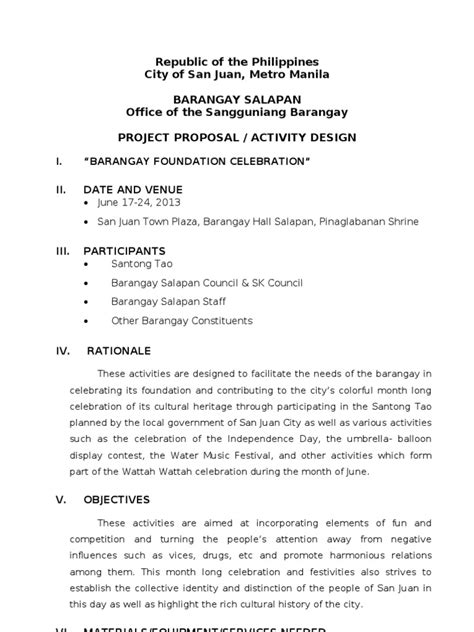 barangay session script tagalog