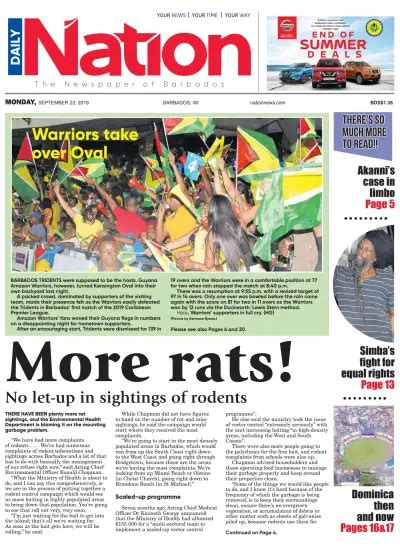 barbados nation newspaper today's headlines