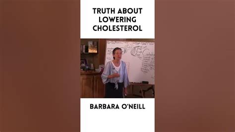barbara o'neill cholesterol