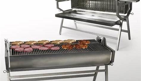 Barbecue Inox Professionnel / BBQ EXCELLUM Au Gaz 4+2 En Acier CROSS