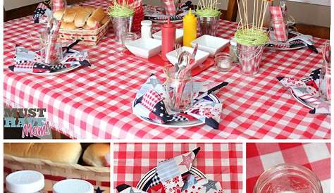 Barbecue Party Decoration Ideas BBQ For Kids At